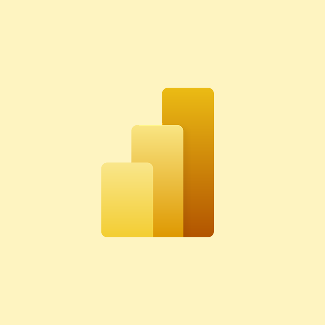 Power BI Logo - integratie Onesix Kiosk